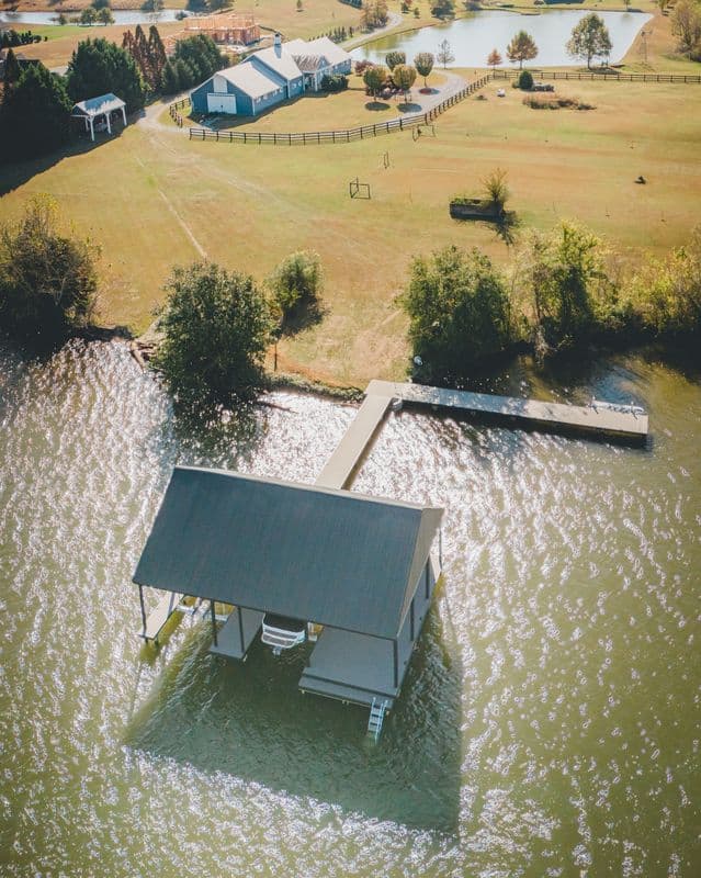 Boat Dock at Rankin Ferry