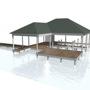 This image portrays Cart by Knoxville Docks & Decks | DOCK & DECK.
