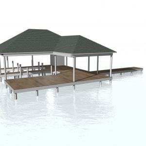 This image portrays Cart by Knoxville Docks & Decks | DOCK & DECK.