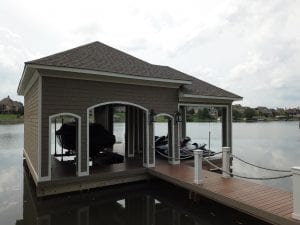 This image portrays Jefferson Park Dock by Knoxville Docks & Decks | DOCK & DECK.